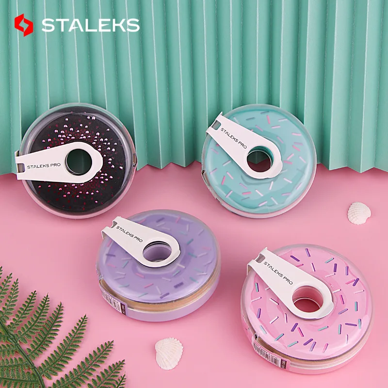 

Staleks European Donuts Disposable Manicure Polishing Strip Nail Art Sanding Strip Rubbing Strip Manicure Tool Band Saw Cut