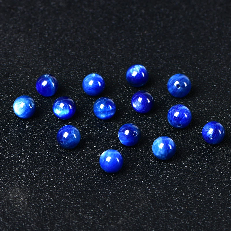 4A Natural Kyanite Cyanite Quartz Crystal  Single Bead DIY Jewelry Making