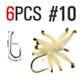 6 piezas TAMAÑO 10