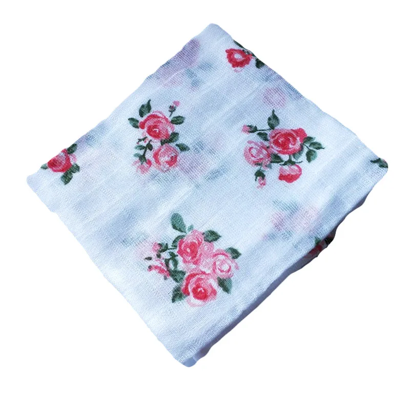 Baby Blankets Cotton Muslin Swaddle Newborn Gauze Wrap Receiving Blanket Kids Bath Towel Bibs 70*70 CM