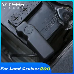 Vtear car exterior accessories engine Battery negative electrode cover decoration trim For Toyota LAND CRUISER 200 2020 parts