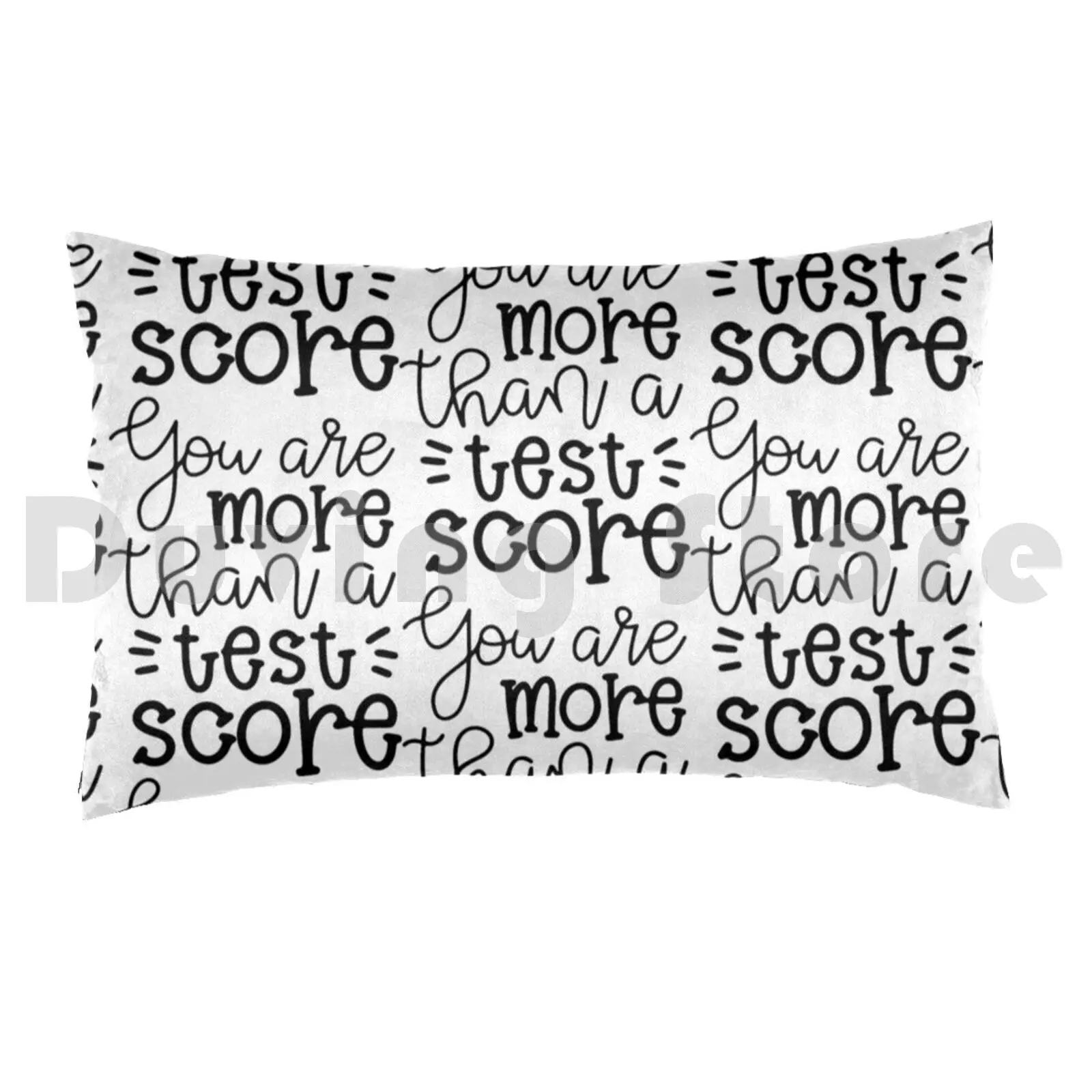 You Are More Than A Test Score Pillow case 3128 Teacher Teach English Teacher Meme English