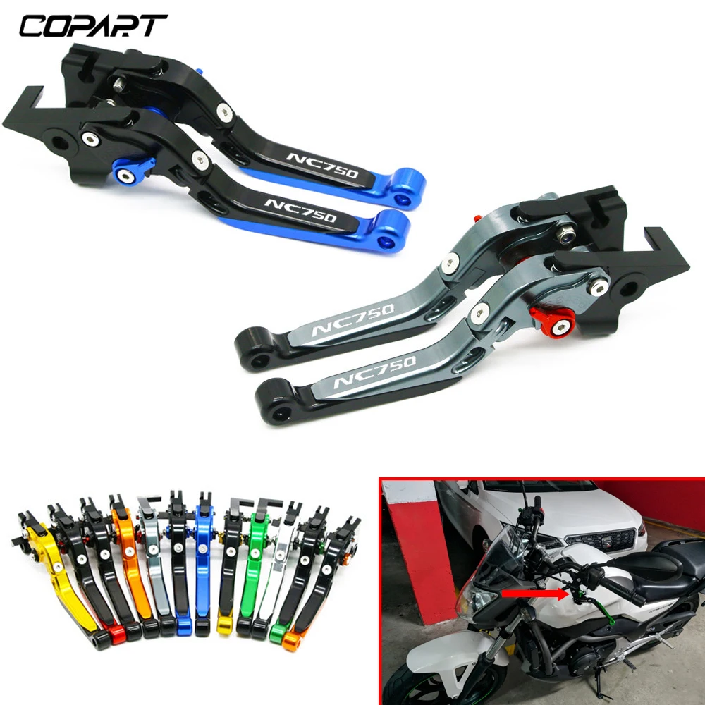 

Motorcycle Accessories CNC Adjustable Folding Extendable Brake Clutch Levers For HONDA NC750 NC750S NC750X NC 750S/X 2012-2015