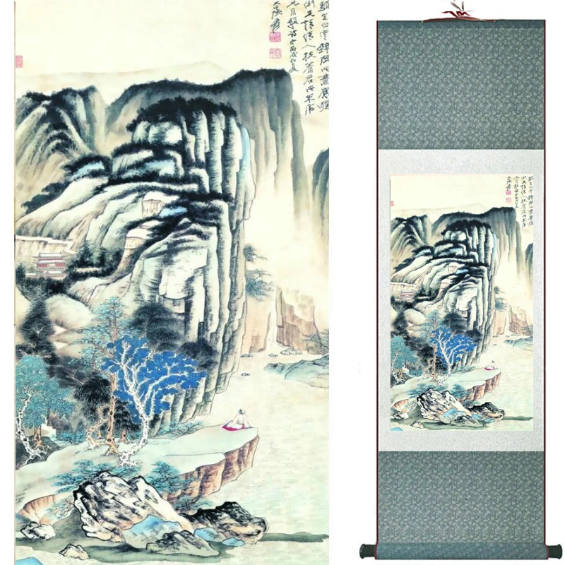 

landscape art painting Super quality traditional Chinese Art Painting Home Office Decoration Chinese painting20190905086