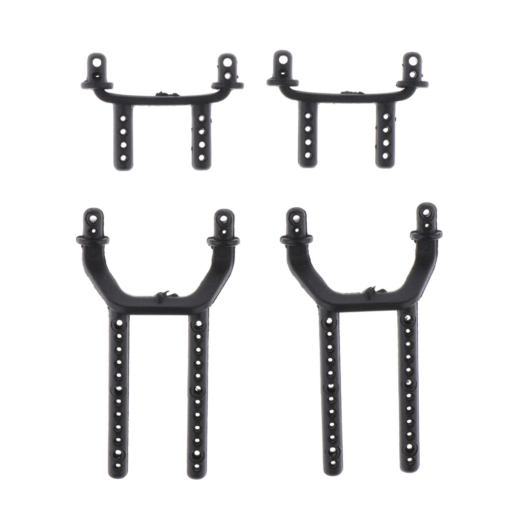 

RC Model Car Front&Rear Body Post Mount Plastic Black for K989 Parts