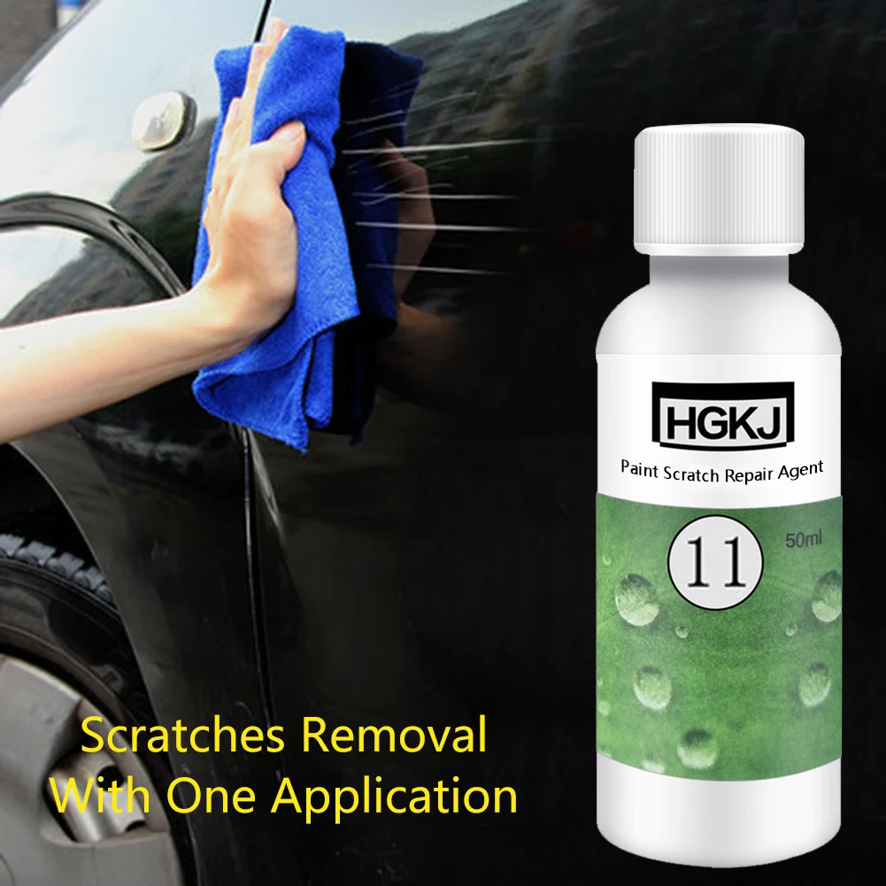 

HGKJ-11 Liquid Car Scratches Repair Agent Polishing Wax Paint Scratch Repair Remover Paint Care Auto Detailing 50ml / 20ml