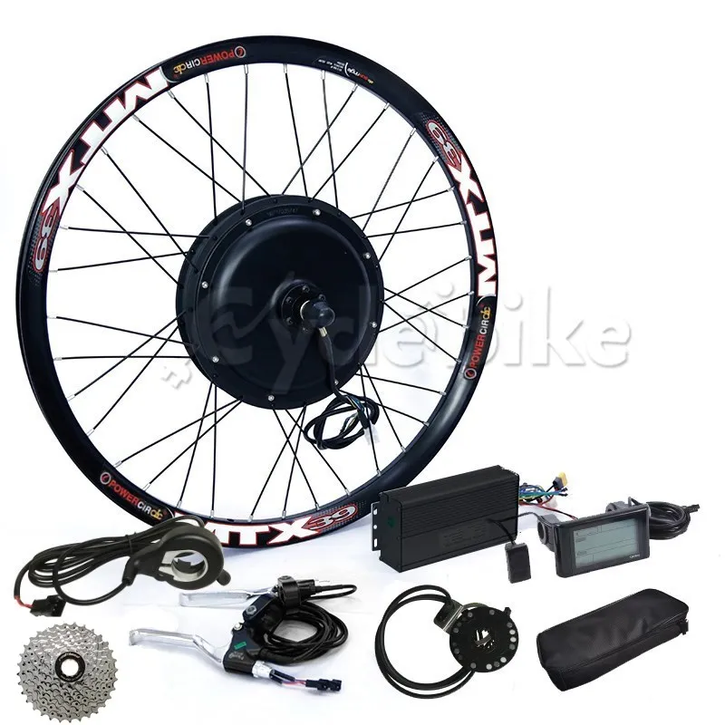 

Hot Selling E BIKE Conversion Kit 48v 1000w Cassette Motor Wheel Electric Bicycle Conversion Kit 20"26"700C Motor Wheel