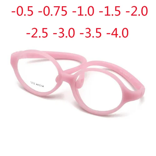 Imagen 1 del producto Gafas ovaladas con luz azul para niños, niños, niñas, prescripción por ordenador de 3 a 10 años, 0,5-0,75-1,0-1,5-2,0-3,0-4,0