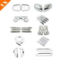 Para poer great wall 2024 poer 2025 accesorios 2019-2025 espejo retrovisor cromado para coche luz antiniebla delantera y trasera manija cubierta con logotipo de coche