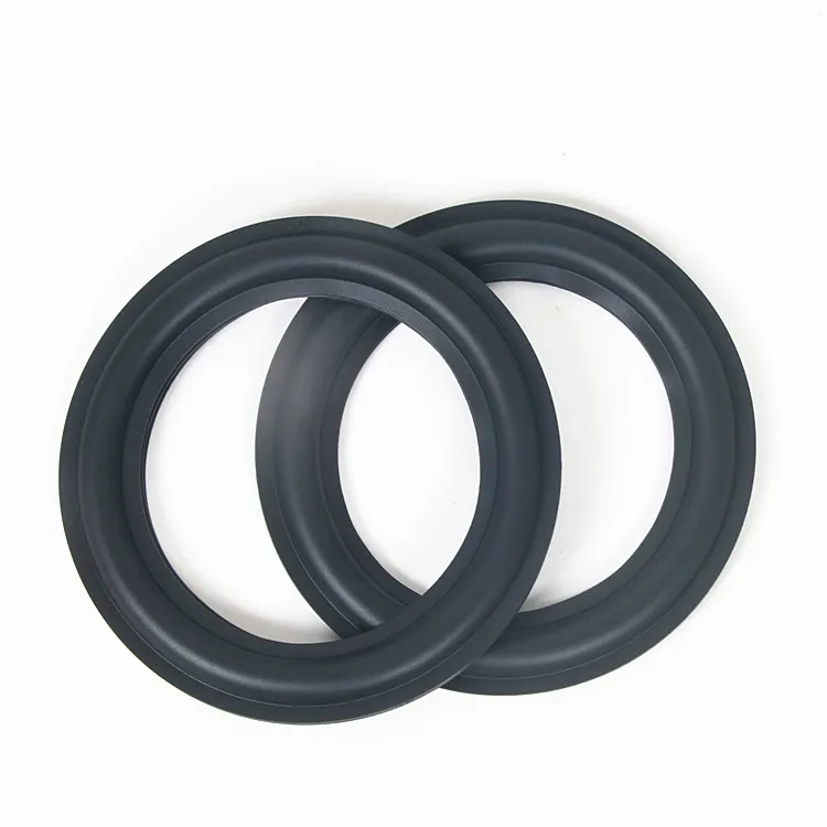 Altavoz Subwoofer de 7 pulgadas, piezas de reparación de altavoz envolvente de goma, borde de goma de 166mm, anillo plegable, nuevo en venta, 2 uds.