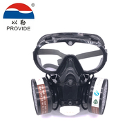 PROVIDE 9600A Gas mask Anti-fog mask High quality full face protective mask against saliva chemical pesticide painting mask