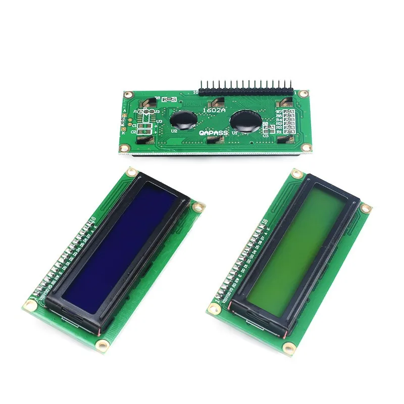 LCD1602 1602 moduł LCD niebieski/żółty tło Green Screen 16x2 znaków wyświetlacz LCD PCF8574T PCF8574 IIC I2C interfejs 5V dla arduino