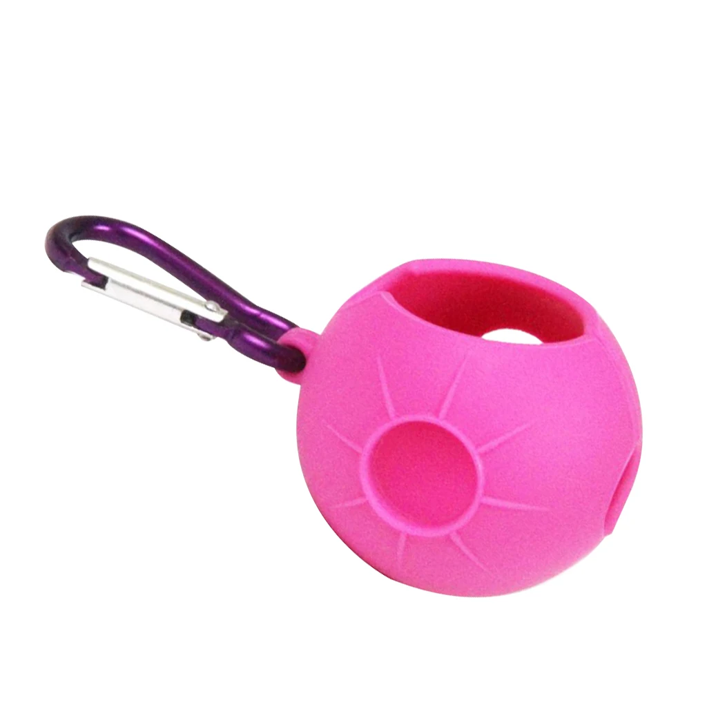 Durable Golf Ball Holder Container Carrier Carry Bag Pouch Holds One Ball for Kids Adults