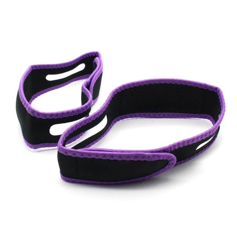 2pcs Stop Snoring Belt Snore Stopper Anti-Snore Chin Dislocated Snoring Resistance Band Chin Fixing Straps Chin Dislocation Band