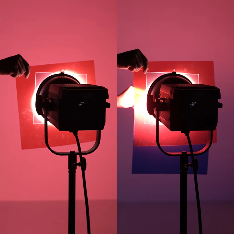Film Gel Couleur 9 Pièces A4 - Filtres Pour Projecteur, Studio Photo, LED Et Stroboscope