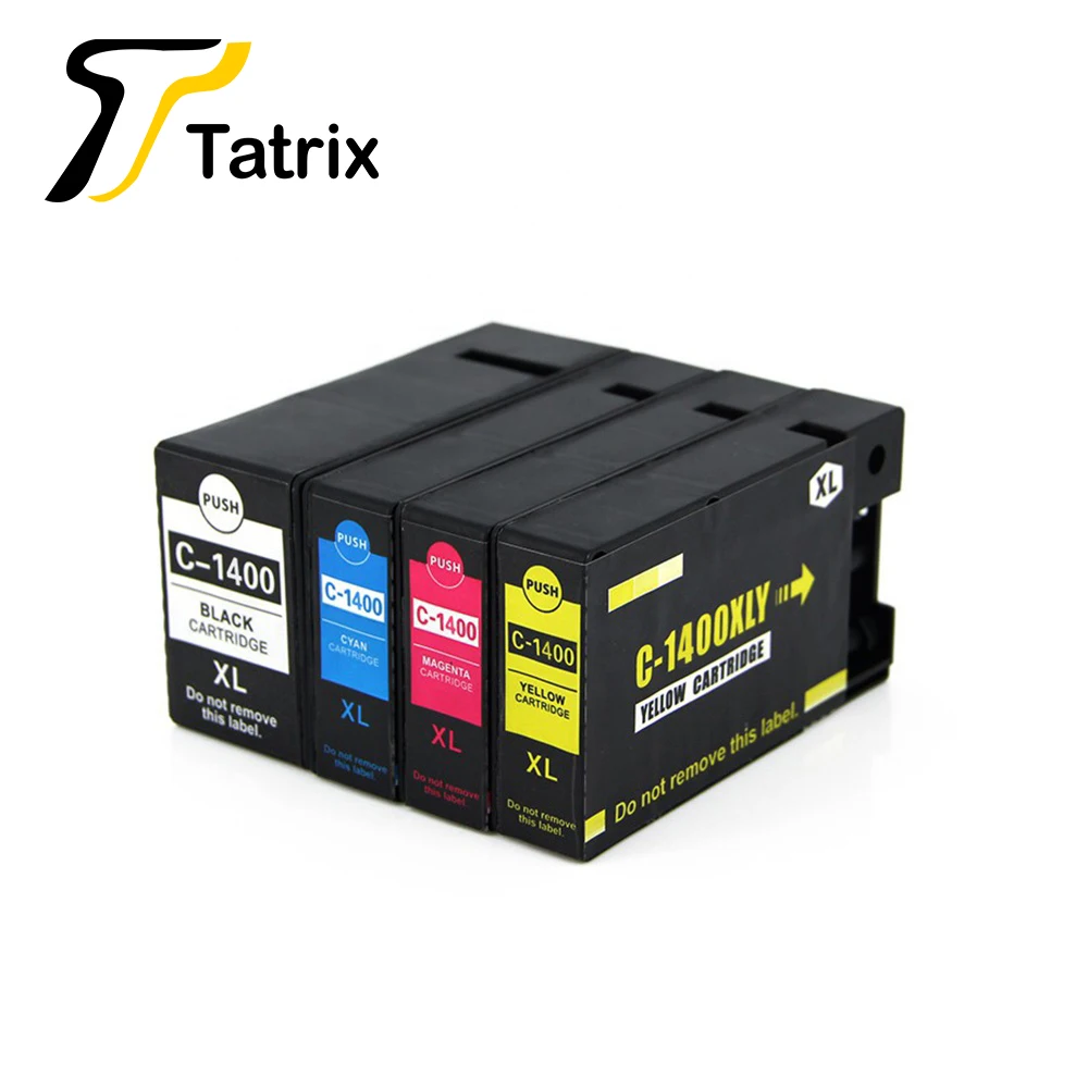 Imagem -02 - Cartucho de Tinta Compatível com Impressora Jato de Tinta Tasuspenso Pgi1400 Pgi1400xl para Canon Maxify Mb2340 Mb2040 Mb2140 Mb2740