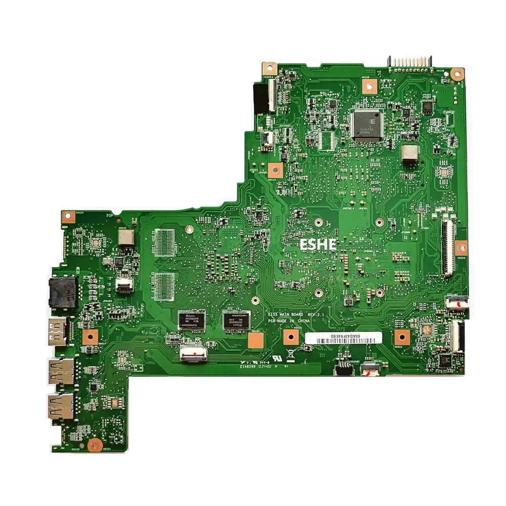 For ASUS E15S Notebook Motherboard 88AD43F64E9D SR2EY i5-6200 CPU 100% Fully Tested&High quality