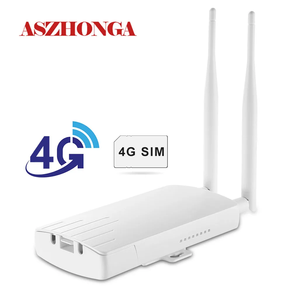 

Wireless 3G 4G SIM Card Router for Wifi Camera 2.4G Repeater 2Pcs 5dbi Anternna 802.11b Wi-Fi Extender GSM/WCDMA/FDD-LTE/TDD-LTE