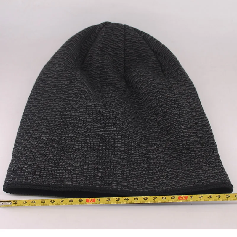 New Hot Sale Winter Warm Men Beanies Skullies Fashion Knit Sports Hats Outdoor Knitting Striped Adult Male Bonnet Bone Hat Sale