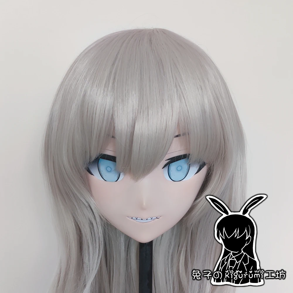 

(RB914)Full Head Female Resin Cosplay Japanese Role Play Lappland Kigurumi Mask Crossdresser Doll Transgender Mask