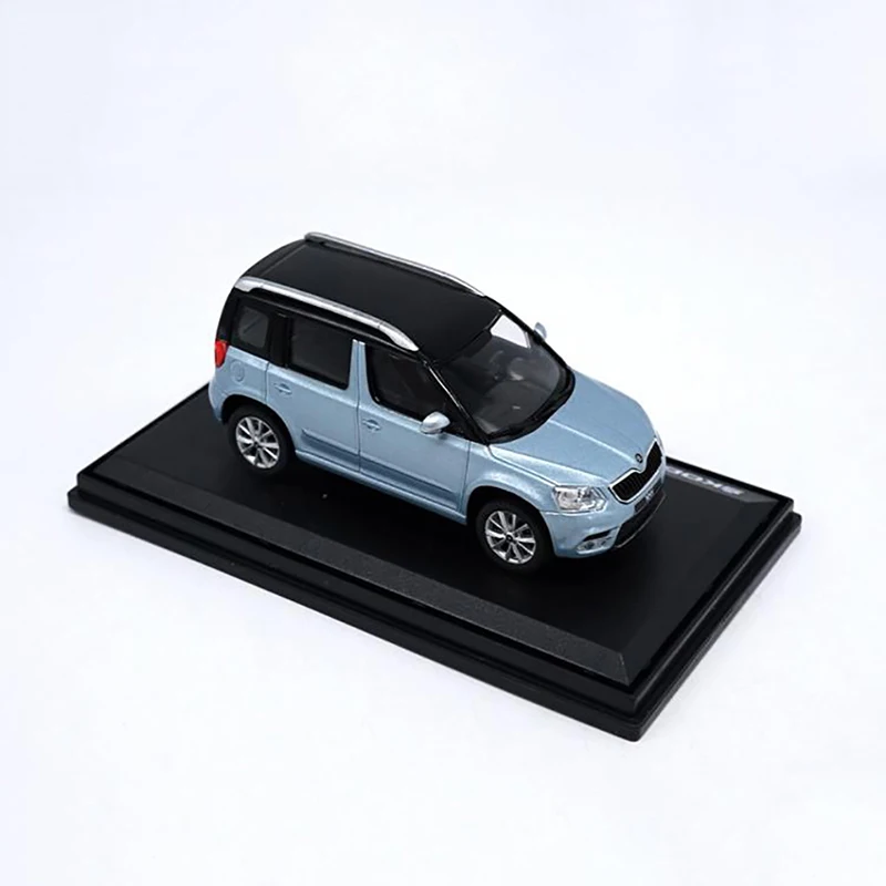 1:43 Shanghai  Skoda Wild Emperor SKODA Yeti City Edition alloy model base