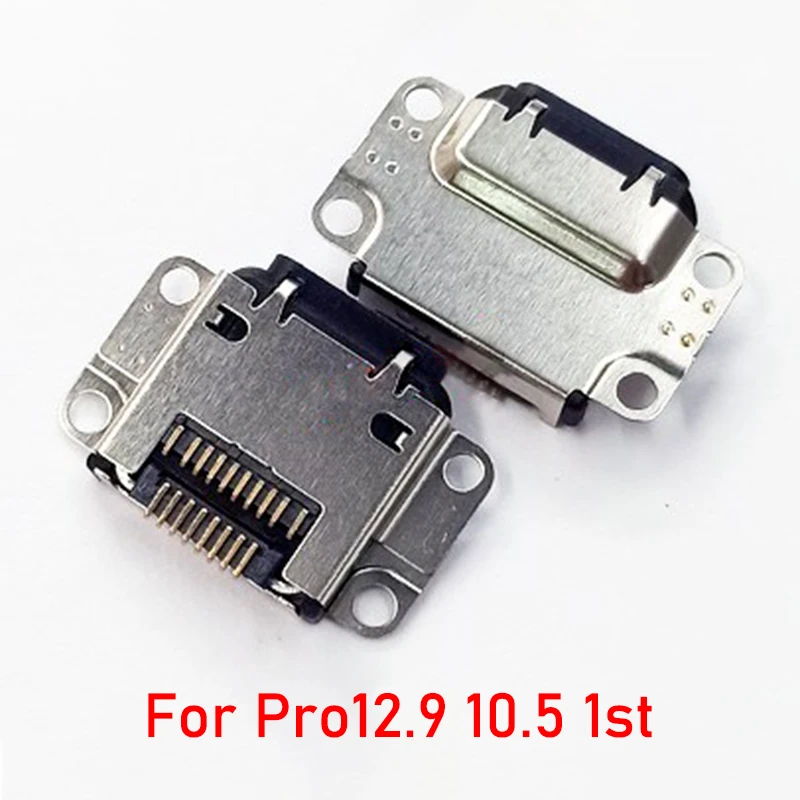 10Pcs Usb Jack Charging Doct Port Connector For IPad 4 5 6 Air Pro 9.7 10.5 12.9 Mini 1 2 3 4 2018 2017 A1566 A1474 Charger Plug