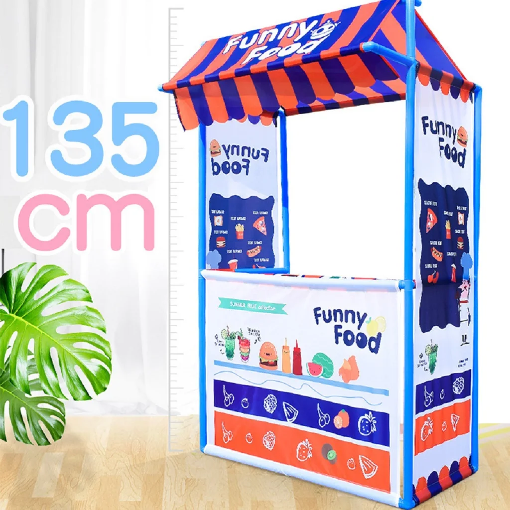 Kind Ijs Playhouse Tent Winkel Developmental Leren Indoor Outdoor Fun