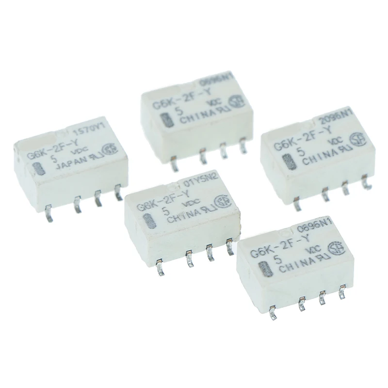 5pcs Dc 5v Smd G6k-2f-y Signal Relay 8pin For Omron Relay DC 5V