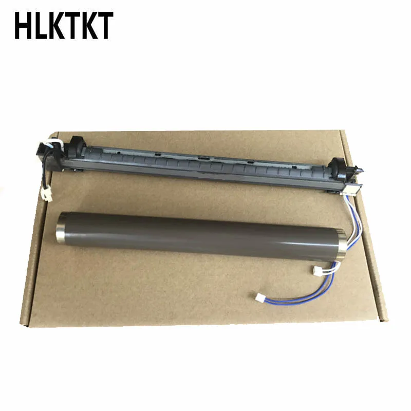 1SET Heat Upper Fuser Roller + Fuser Film Sleeve Assembly RM1-4554 RM1-4579 For HP P4014 P4015 P4515 P 4014 4015 4515