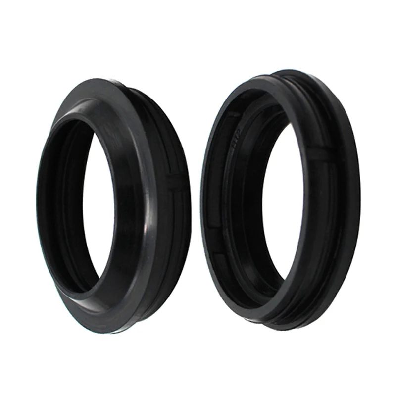 Front Fork Damper Shock Absorber Dust & Oil Seal Kit – 43x55x11mm, For Motorcycle Moped Scooter, Geartronics