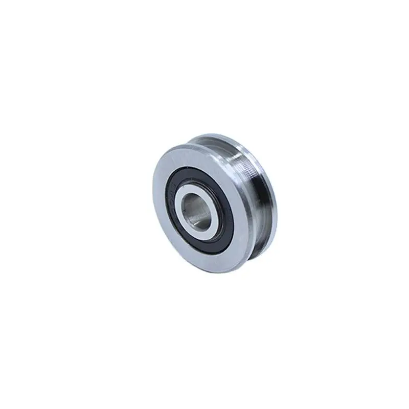 

H Groove Bearing ( 2PCS ) 10*37*12*14 mm Steel Bearing Rollers H8/3 H8/4 H6/3 Slide Guide Bearings U Wheel Pulley