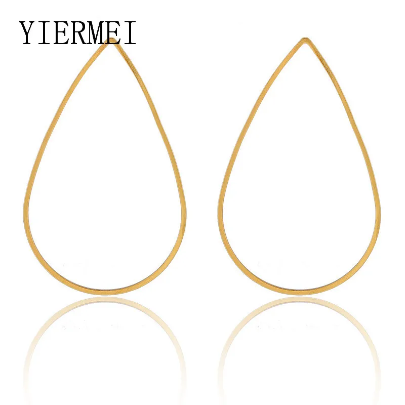 2023 New Earrings Simple Wild Personality Copper Earrings Oorbellen Geometric earrings Fish line cross earrings Women Jewelry