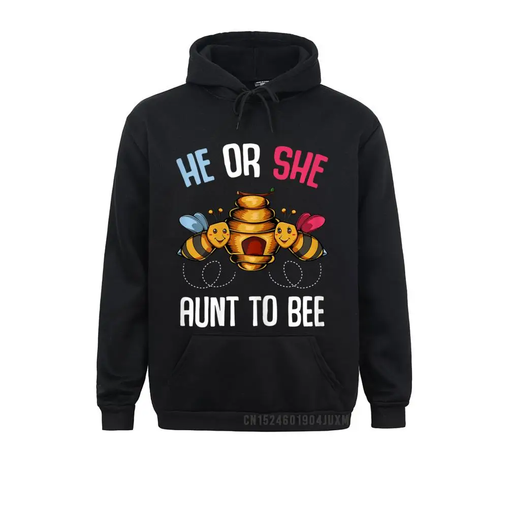 

Long Sleeve Hoodies Men Sweatshirts He Or She Aunt To Bee Baby Party Gender Reveal Funny Quotes Manga Cosie Sportswears On Sale