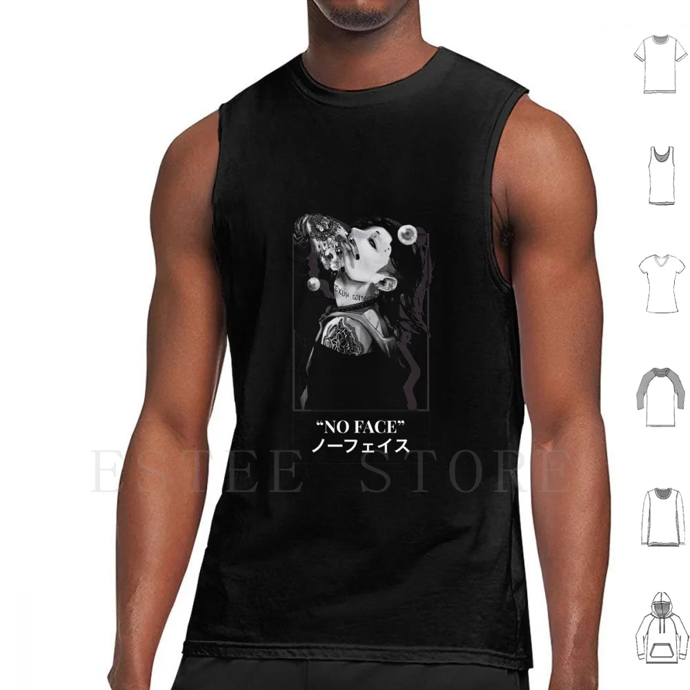 Uta Design N.2 Tank Tops Vest Sleeveless Kaneki Kenkaneki Kanekiken Ghoul Touka Haise Sasaki