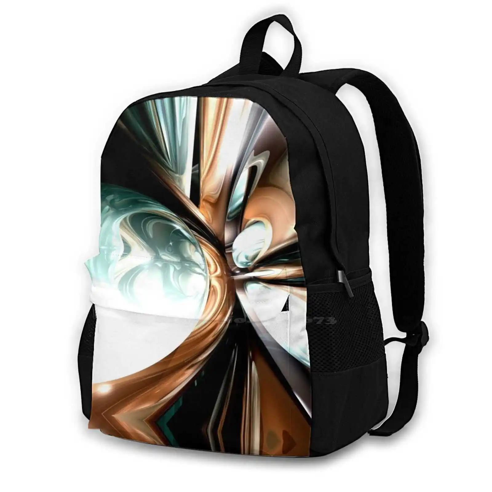 Divine Flavor Abstract Pattern Design Laptop Travel School Bags Divine Computer Wonderful Unearthly Generated Cgi Flavor