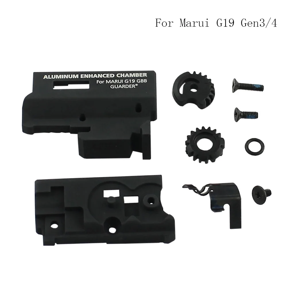 Zinc Aluminum Alloy Enhanced Hop Up Chamber Set For MARUI G17 G19 HI-CAPA TM M1911/MEU P226/E2 M45A1 M&P9