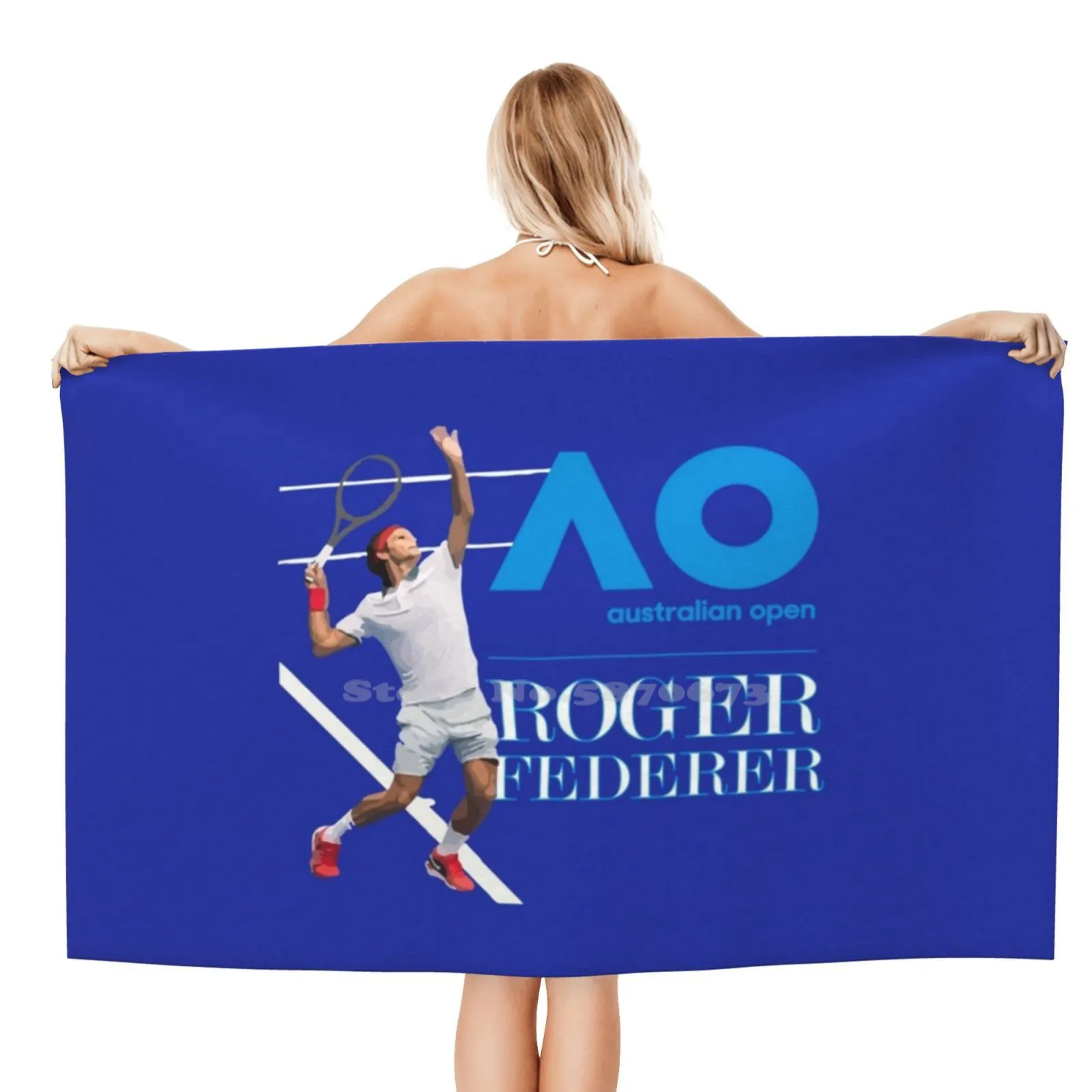 Австралийское открытое банное полотенце из микрофибры, пляжное полотенце, Энди Мюррей, венмблдон, Энди Мюррей, венмблдон, теннисная Федерер, Джокович Надаль