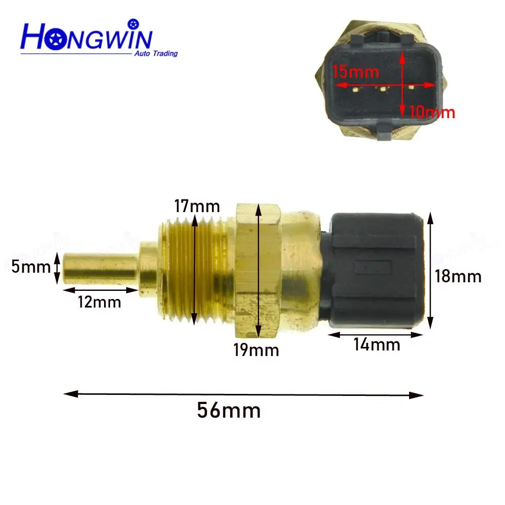 Czujnik temperatury płynu chłodzącego złącze dla Hyundai Accent Veloster KIA Motor G70 2000-2015 39220-38030 3922038030 3922038020 — zdjęcie 3