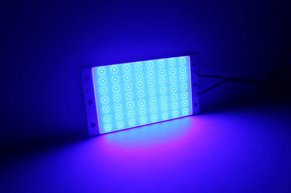 DIY LED Panel Light 15W 94x50MM 1500LM Ultra Bright Warm Natural Cold White Blue Green DC12V COB Board LED Lamp