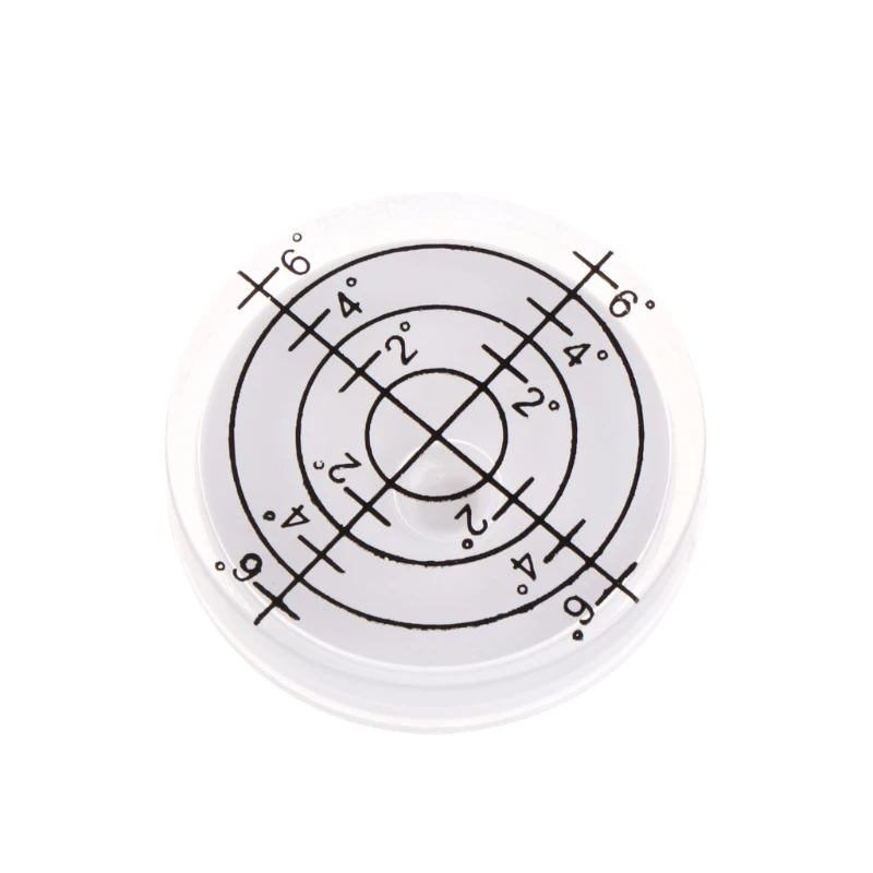 32x7mm Bulls-eye Bubble Degree Marked Surface Level For Camera Circular