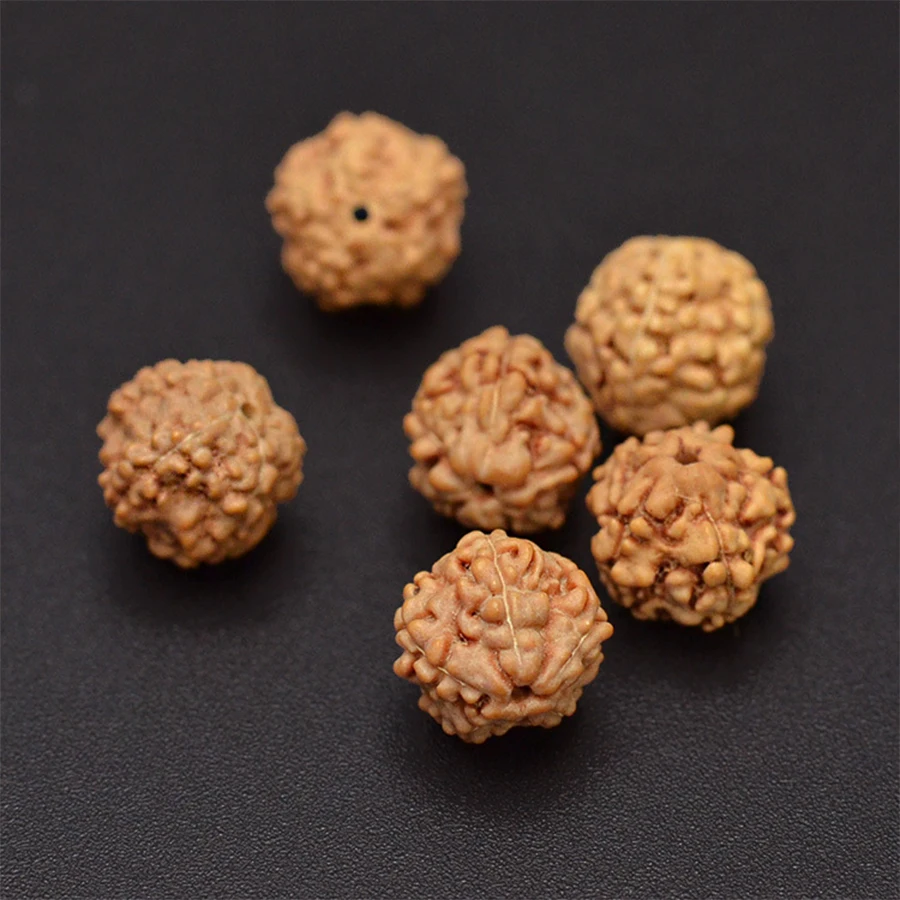 108 Vajra Bodhi Rudraksha for Making Jewelry 5/7/9mm Meditation Prayer Tibetan Buddhism Beads for Necklace Bracelets Accessories