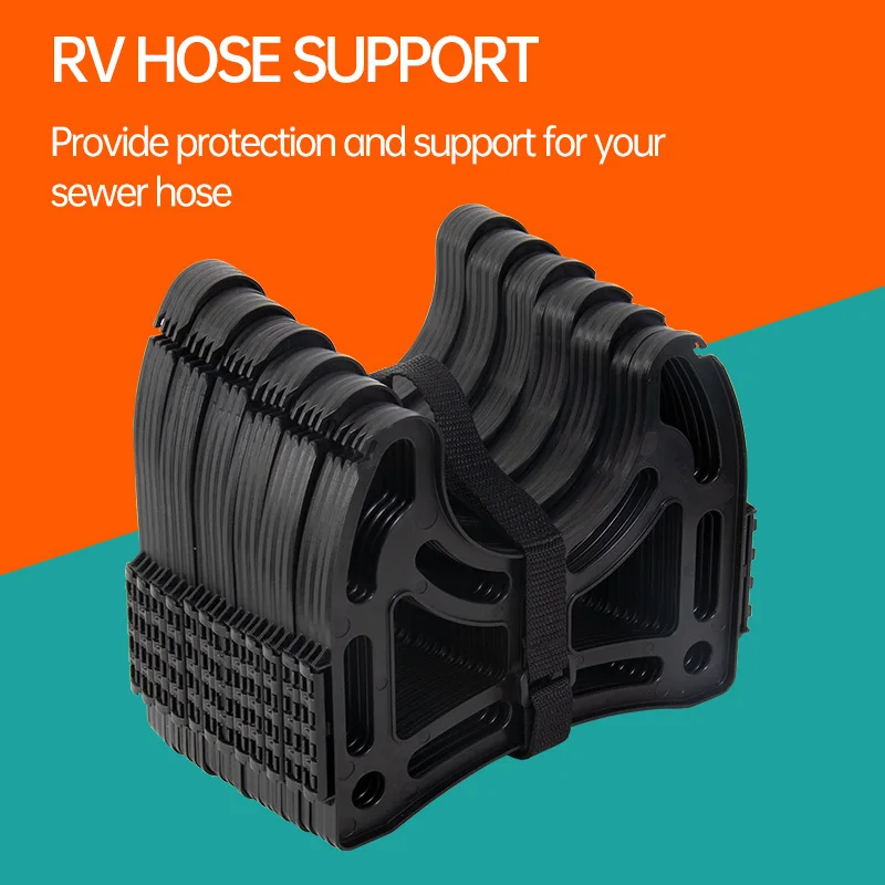 Drain Pipe Support Protect and Support Drain Hose Sidewinder RV Sewer Hose Support, Made From Sturdy Lightweight Plastic