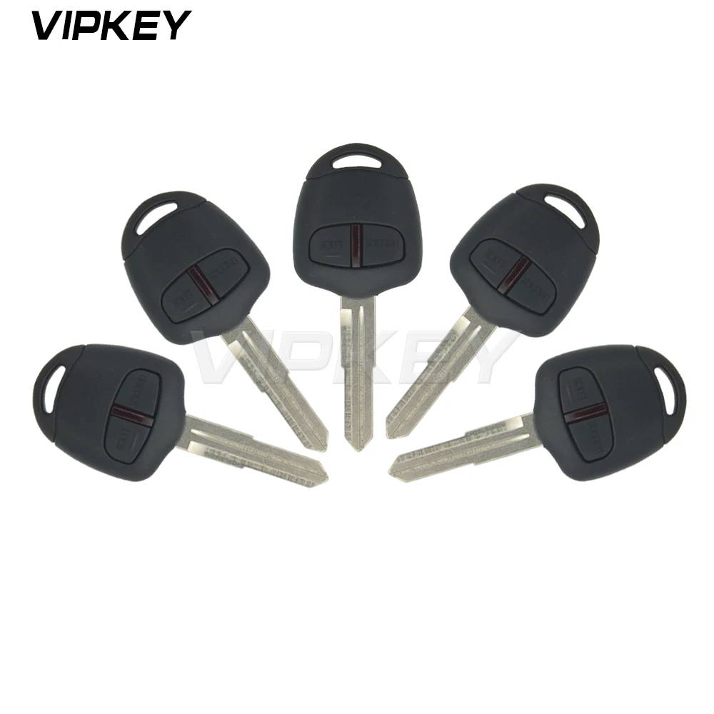 

Remotekey 5pcs 2 Button 433 Mhz ID46 - PCF7936 MIT11R Blade For Mitsubishi Outlander Lancer Grandis Remote Car Key