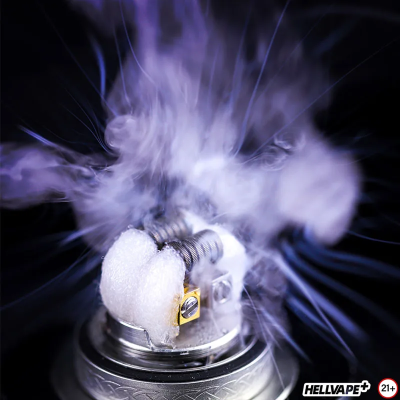 Original Hellvape กระต่าย V2 RTA 5Ml หรือความจุ2Ml Atomizer สำหรับ510กล่อง Capo Mod 810หยด