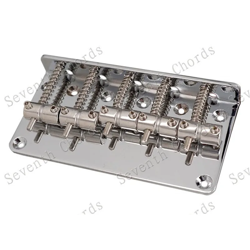 A Set Chrome Black Gold Vintage Top Load 5 Strings Electric Bass Guitar Bridge Accessories Parts