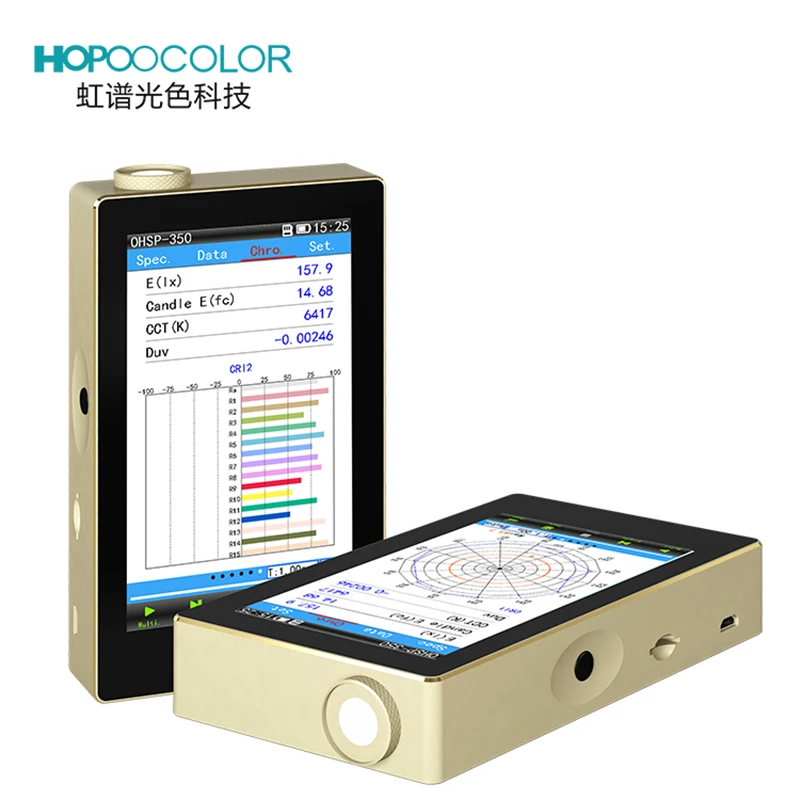 Low Cost OHSP350 Portable Spectrometer CRI Meter for Light Test