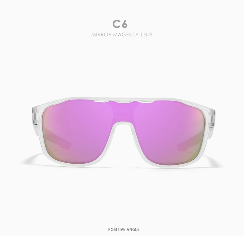 KDEAM reduziert Windage, polarisierte Herren-Sonnenbrille, Sport-Einteiler, mehrschichtige Beschichtungsbrille, Spiegel, Kategorie 3 – Detail 22