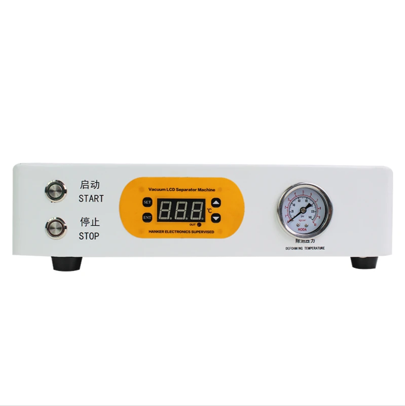 110V/220V Flat Screen LCD Bubble Remover Machine High Pressure LCD Refurbishment  7inch Screen Need External Pump