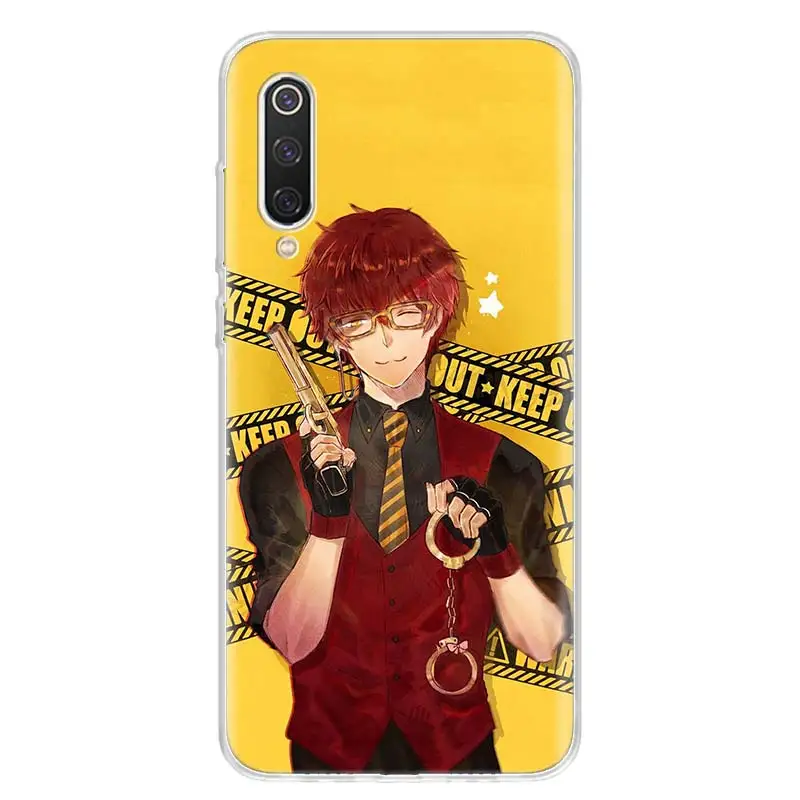 707 Mystic Messenger Phone Case For Xiaomi Redmi Note 12 12S 13 11 11S 11T 10 11E Pro Plus 10S 9 9S 9T 8 Coque Shell Cover Case 