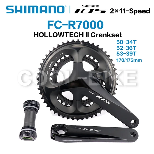 Shimano 105 Fc 5700 Crankset 53 39t | Shimano 105 R7000 Crankset 165 - Shimano  105 - Aliexpress